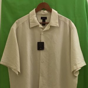 Claiborne-Mens Straight Hem Shirt-